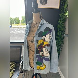 Unbranded • Mickey Mouse Button Up • M